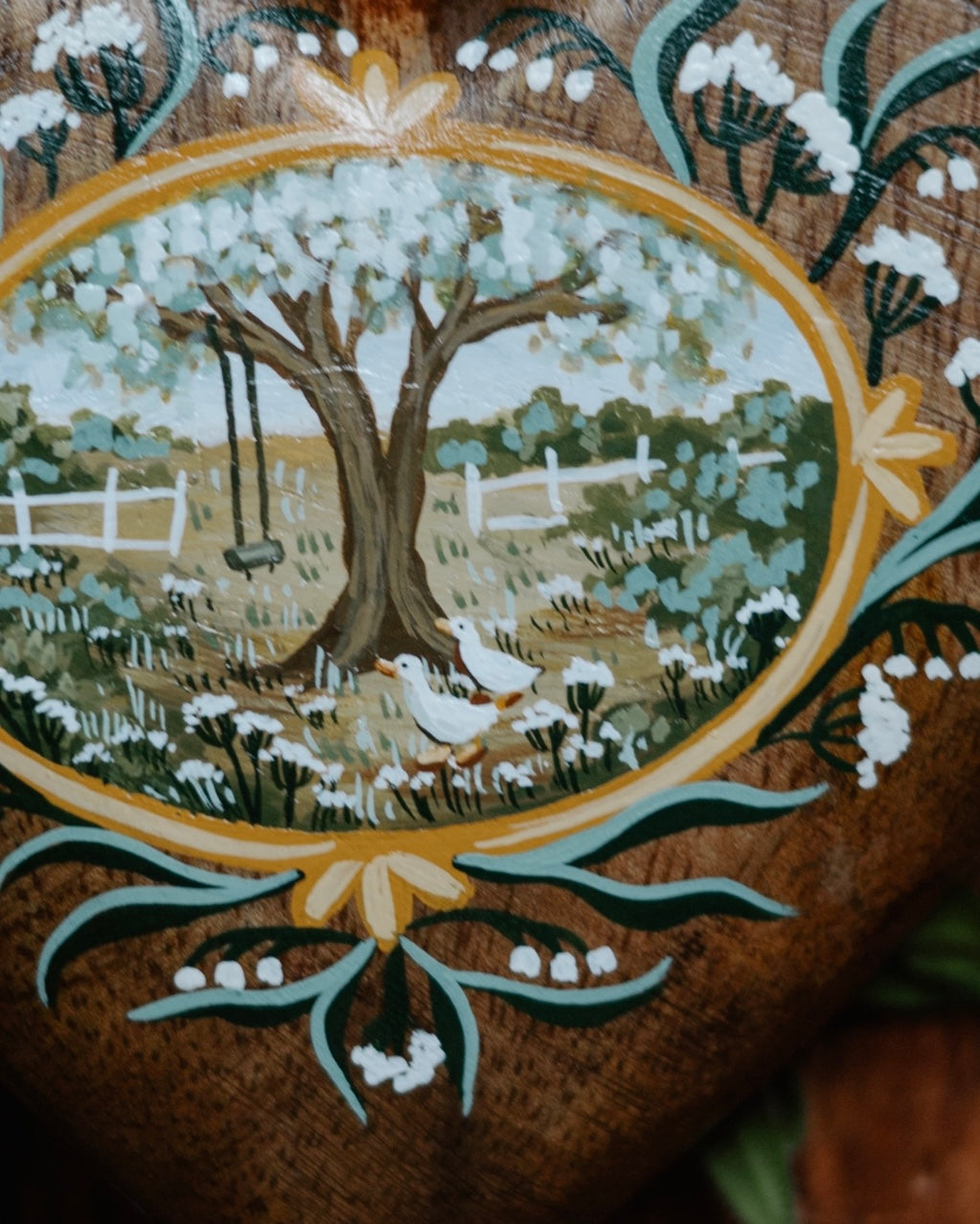 Heirloom Wooden Heart- no. 5