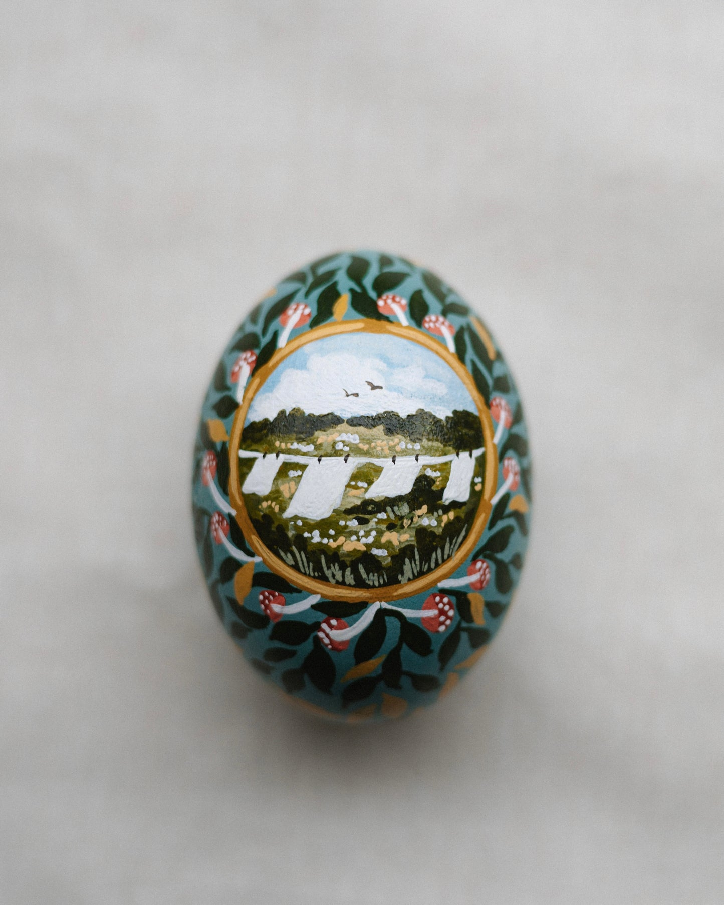 Heirloom Painted Egg- no. 25