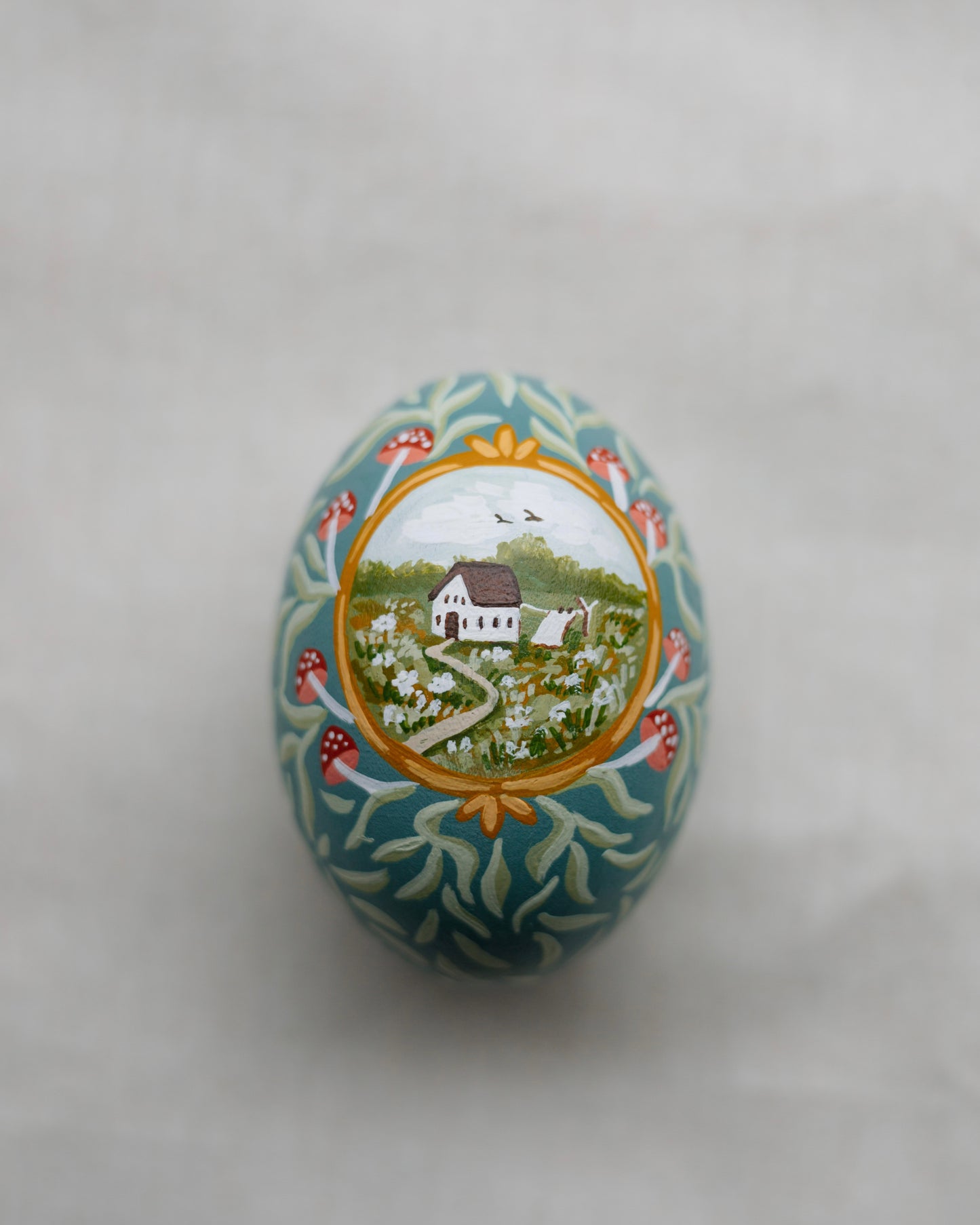 Heirloom Painted Egg- no. 23