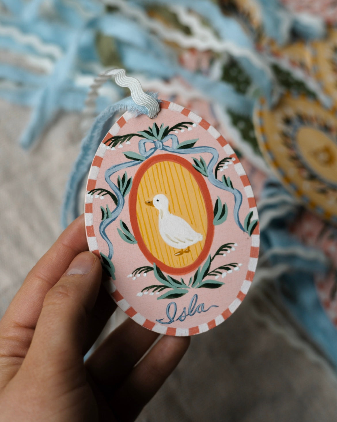 Easter Basket Tag