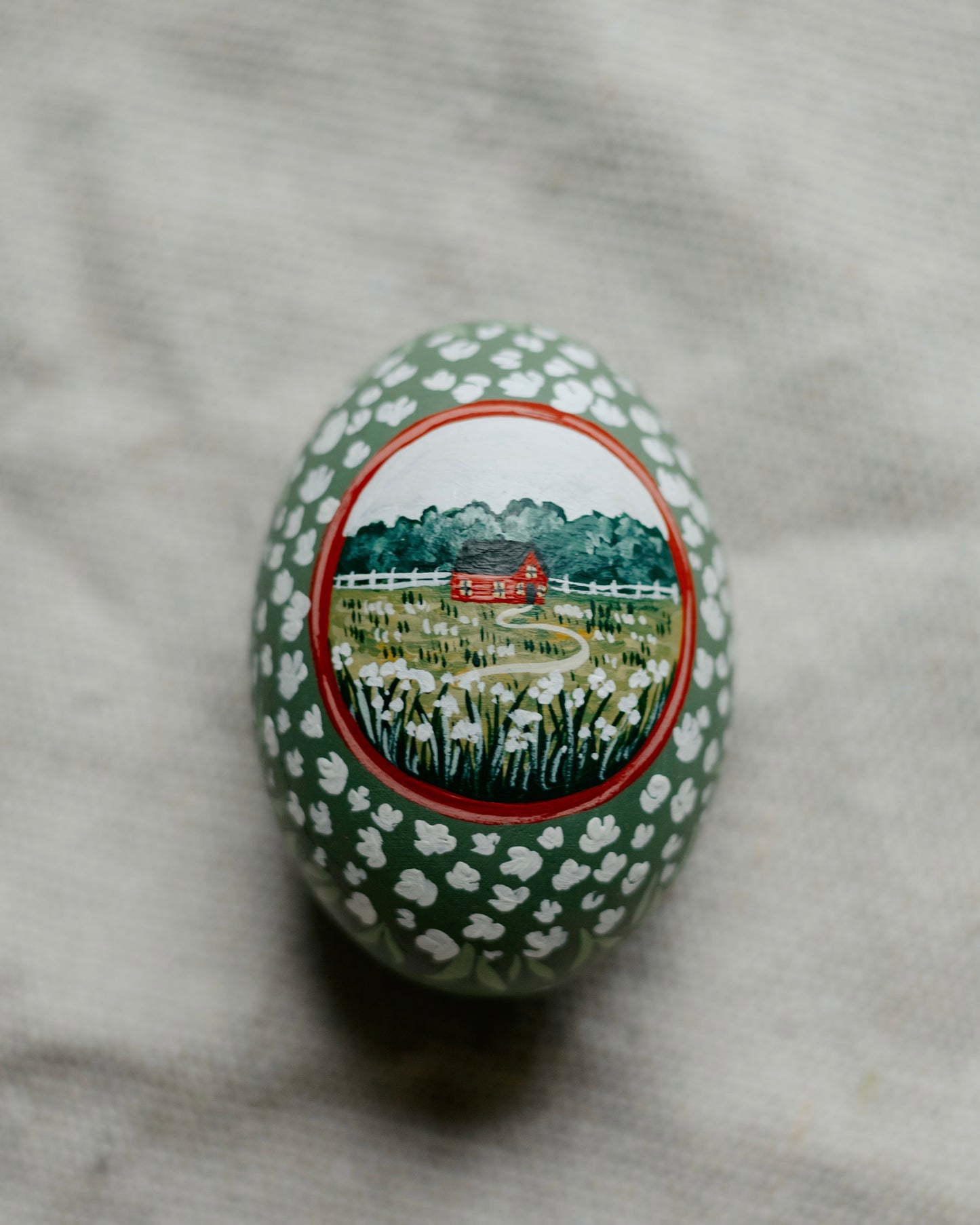 Heirloom Painted Egg- no. 24