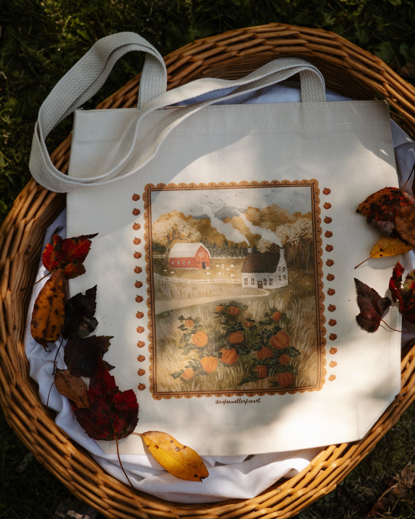 PRE-ORDER Pumpkin Patch Tote
