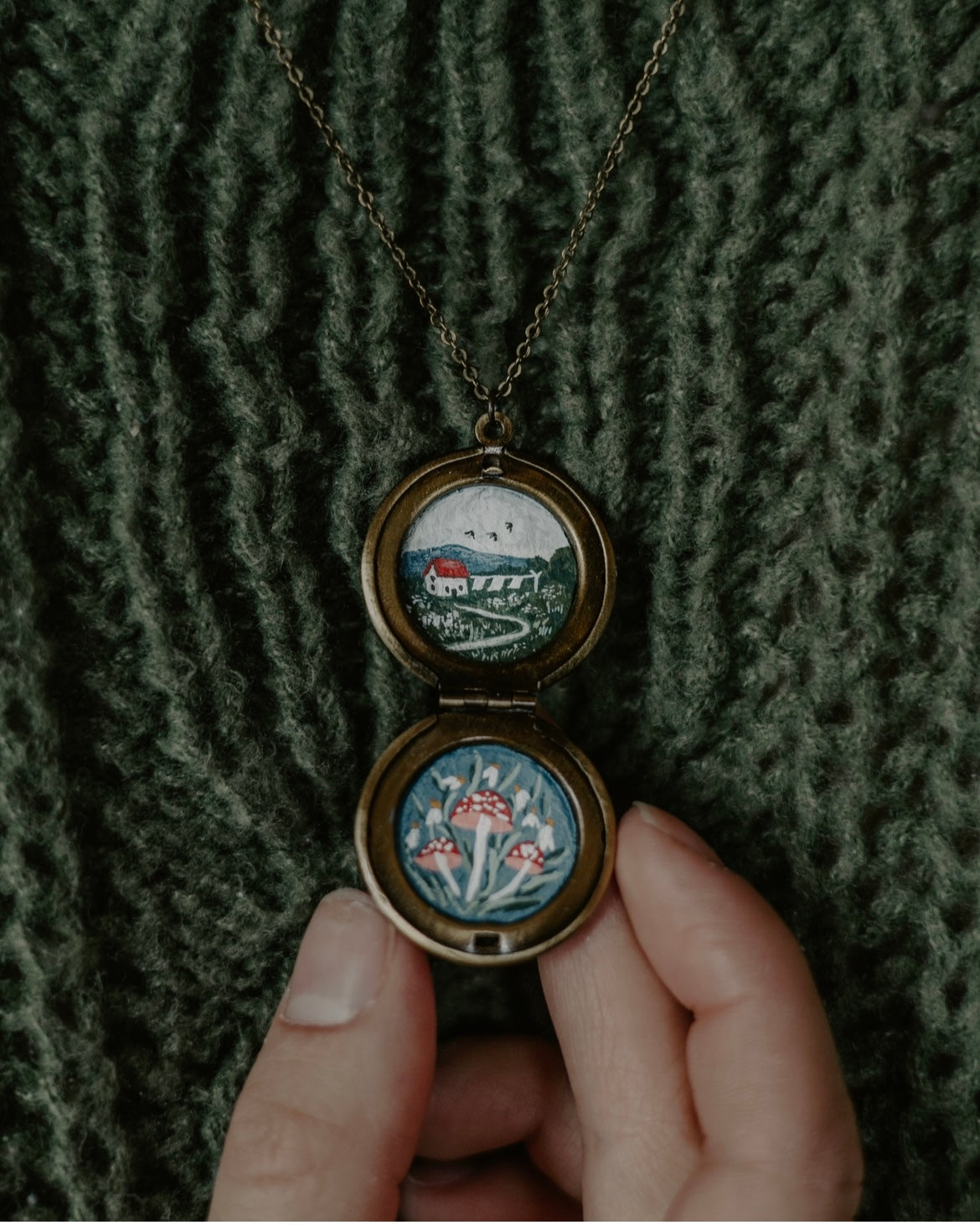Vintage Inspired Locket no. 3