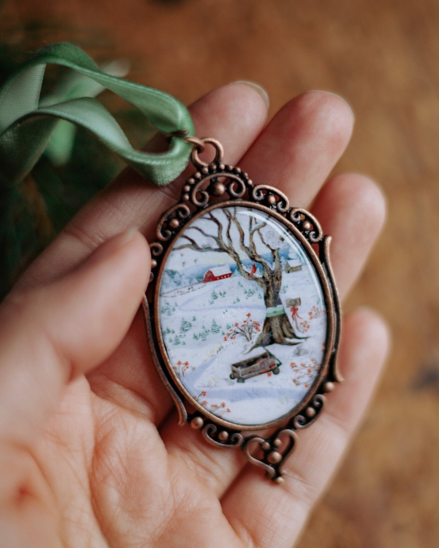 MINI- “The Tree Farm” Ornament