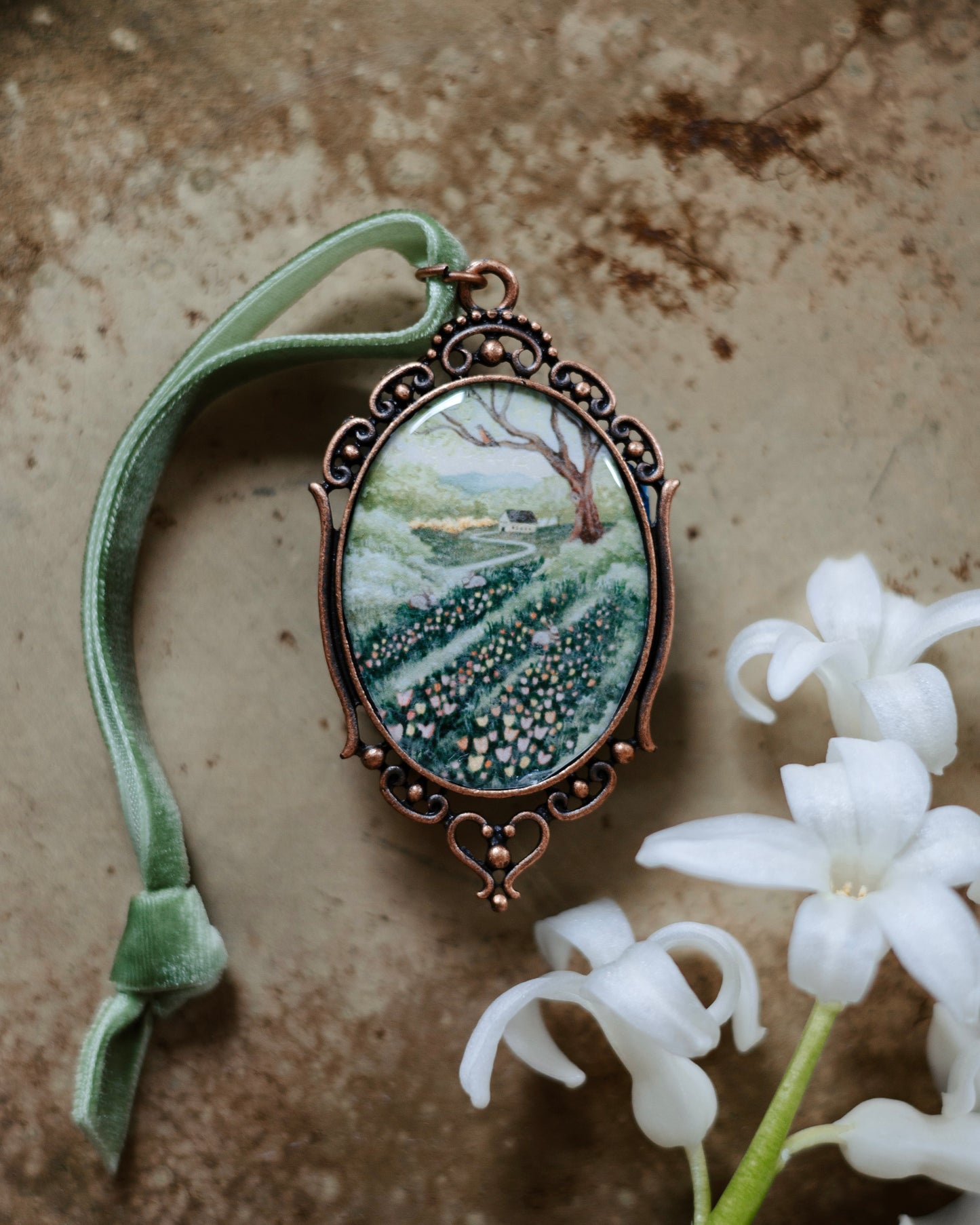 MINI- “The Tulip Field” Ornament