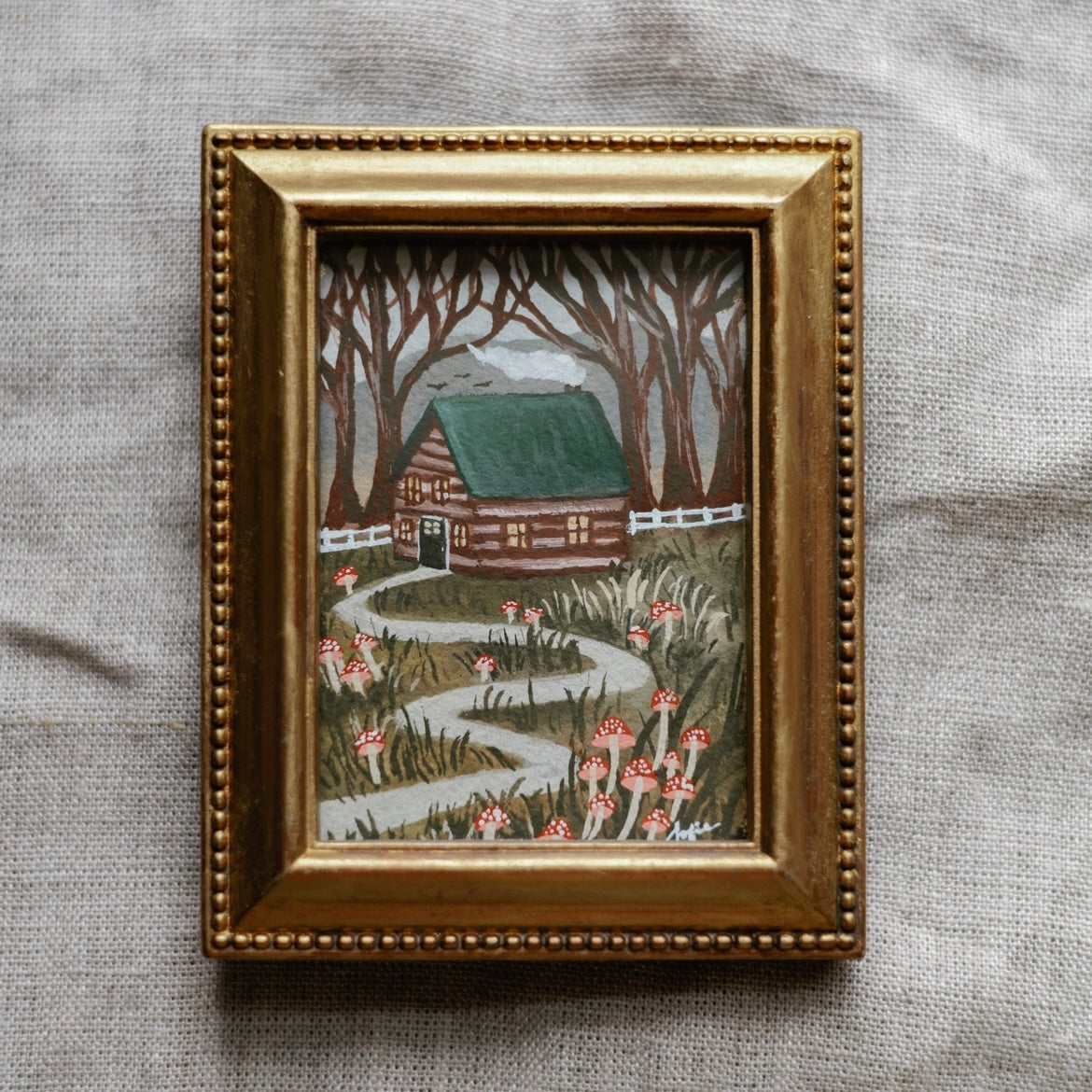 Cabin Among the Trees- MINI