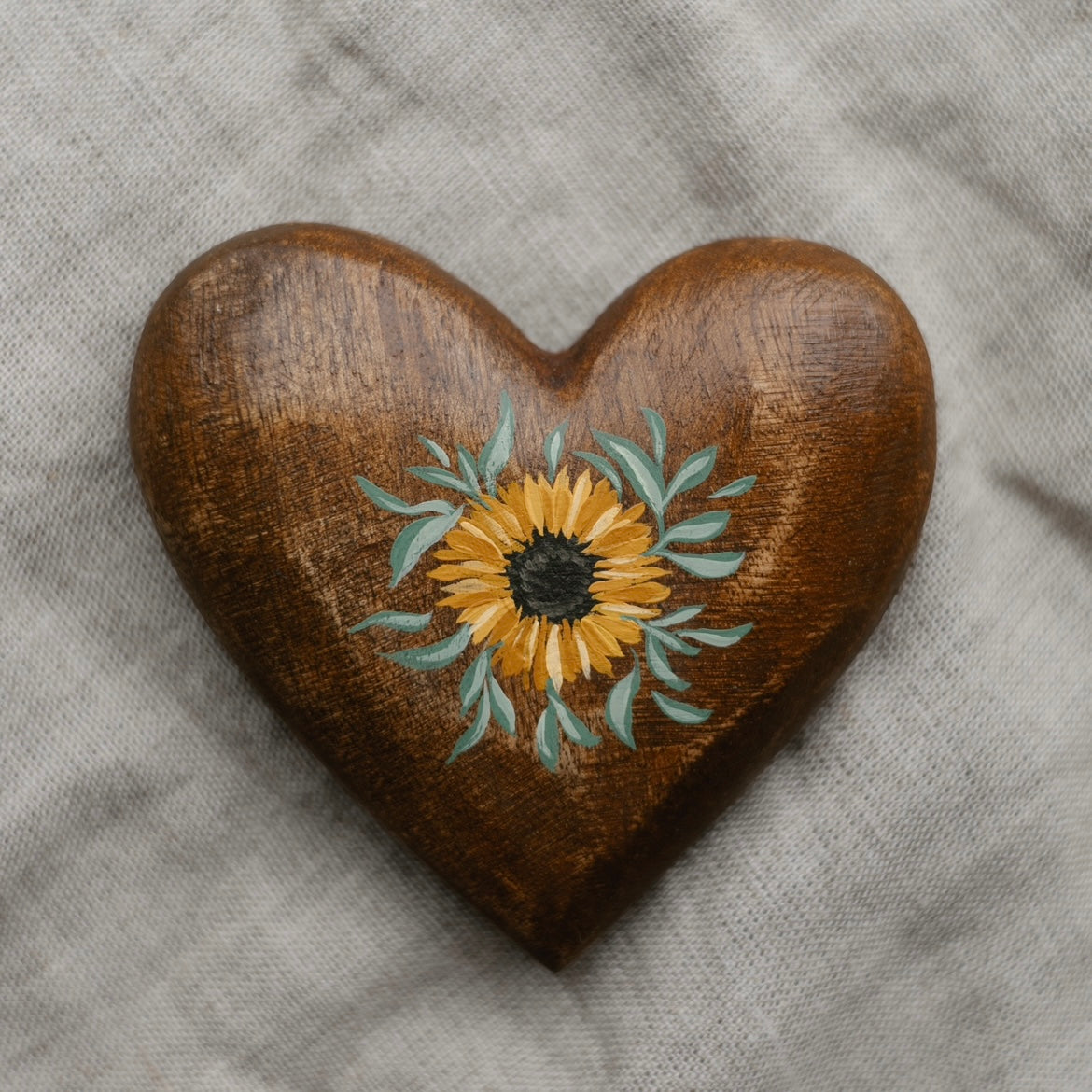 Heirloom Wooden Heart- no. 2
