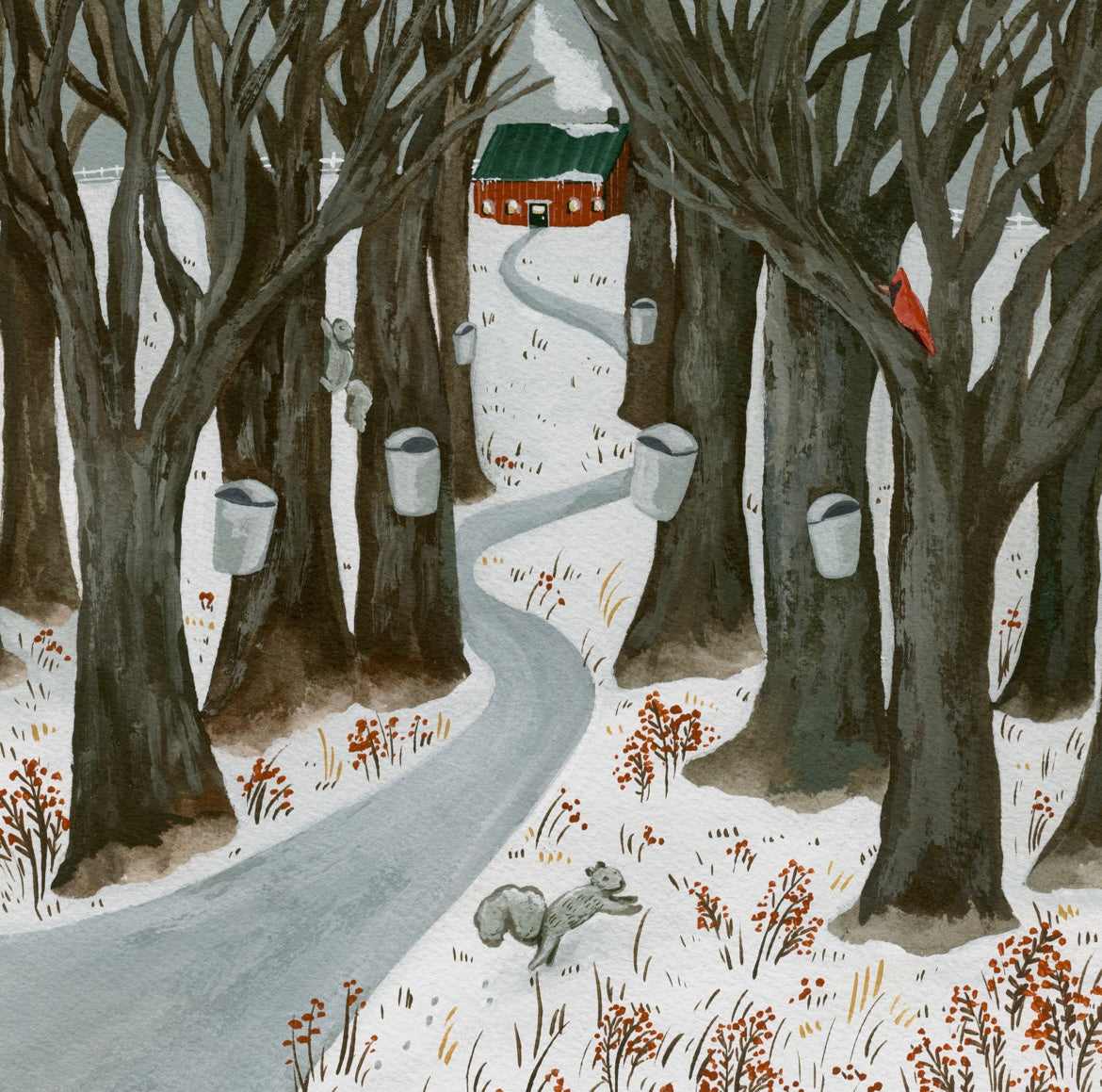 The Maple Grove- Fine Art Print