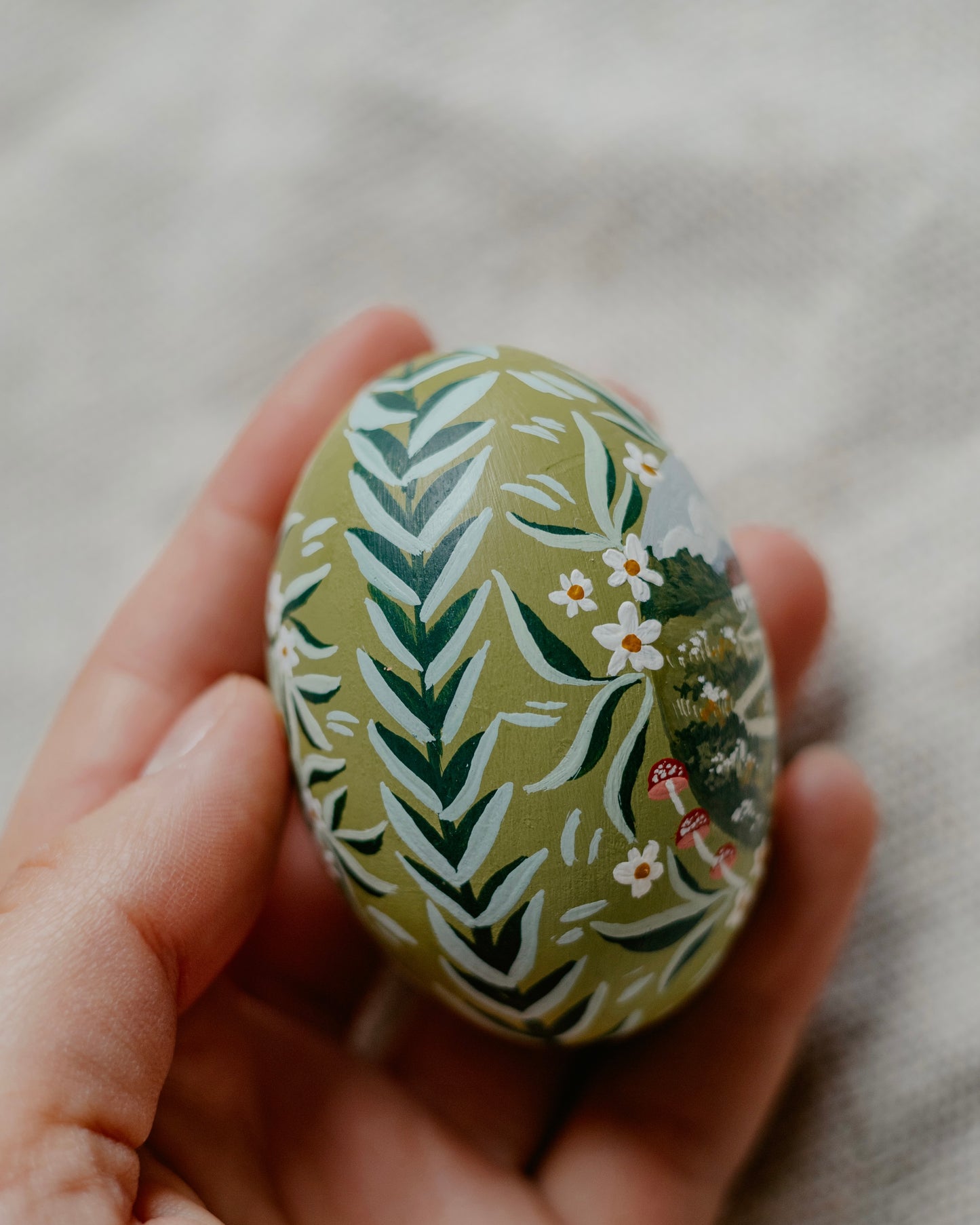 Heirloom Painted Egg- no. 25