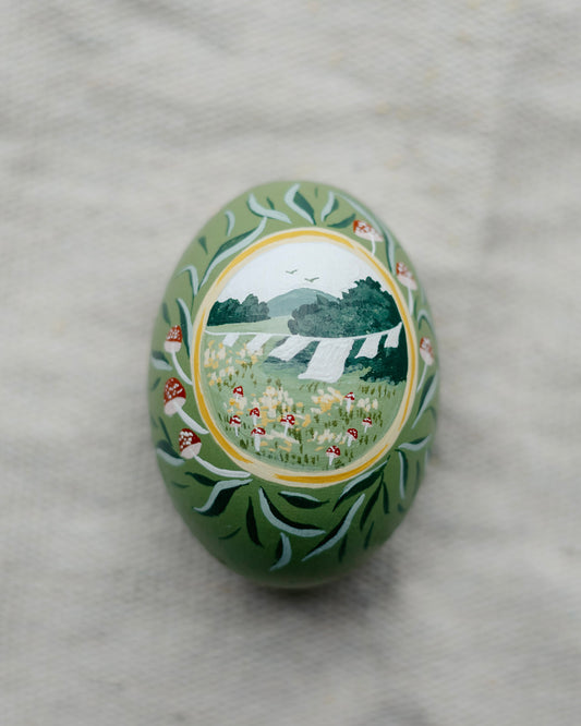 Heirloom Painted Egg- no. 6