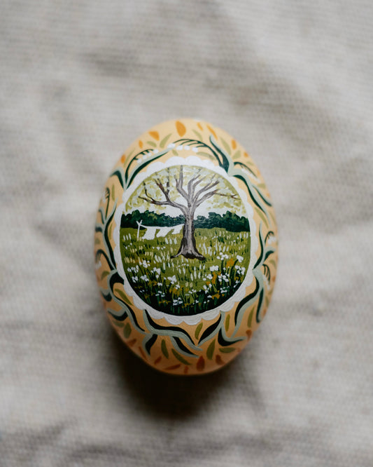 Heirloom Painted Egg- no. 15