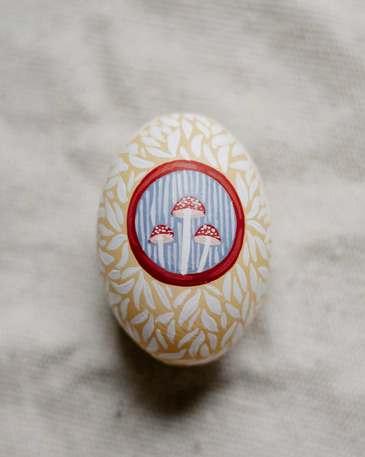 Heirloom Painted Egg- no. 17