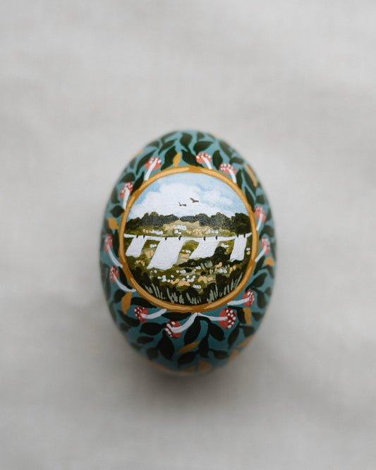Heirloom Painted Egg- no. 25