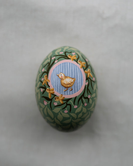 Heirloom Painted Egg- no. 9