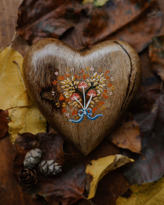 Heirloom Wooden Heart- no. 3