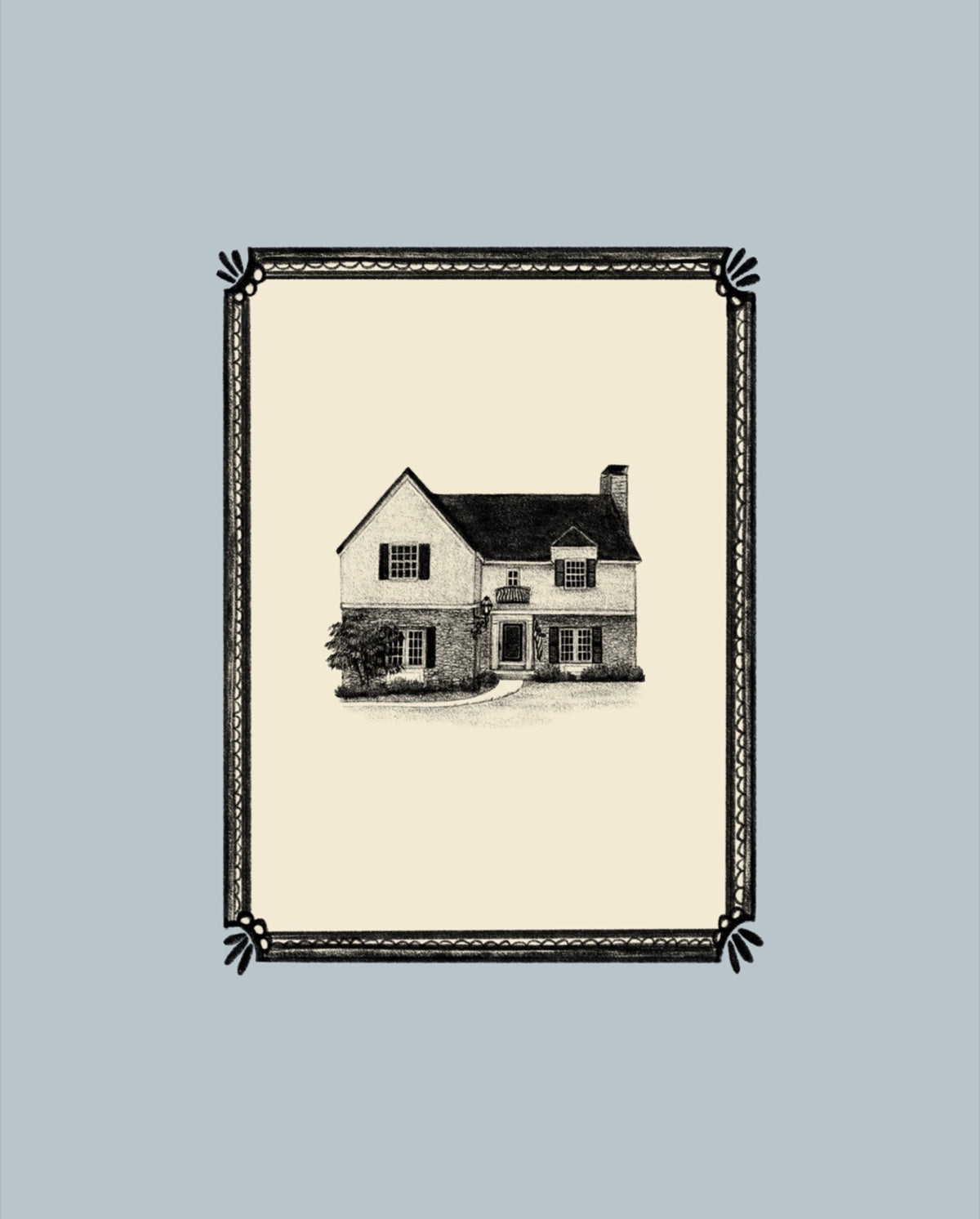 Custom Homestead Sketch