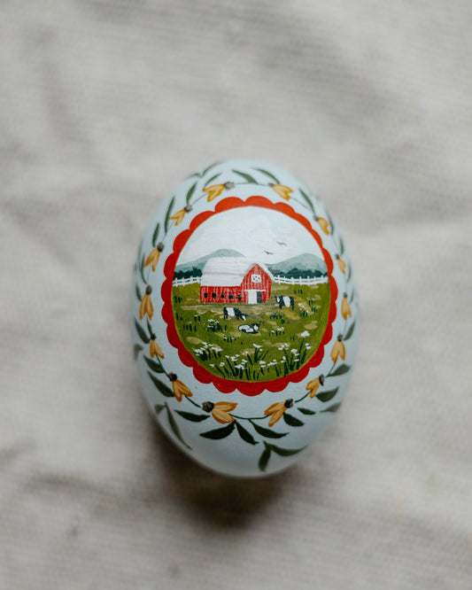 Heirloom Painted Egg- no. 34
