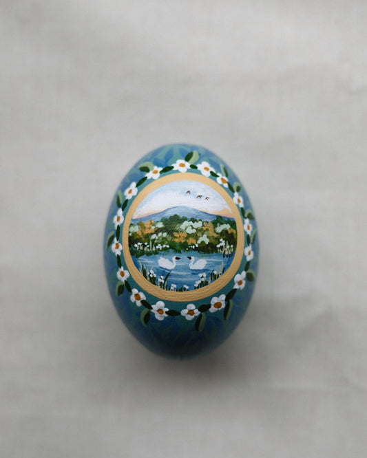 Heirloom Painted Egg- no. 31