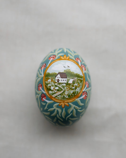 Heirloom Painted Egg- no. 23