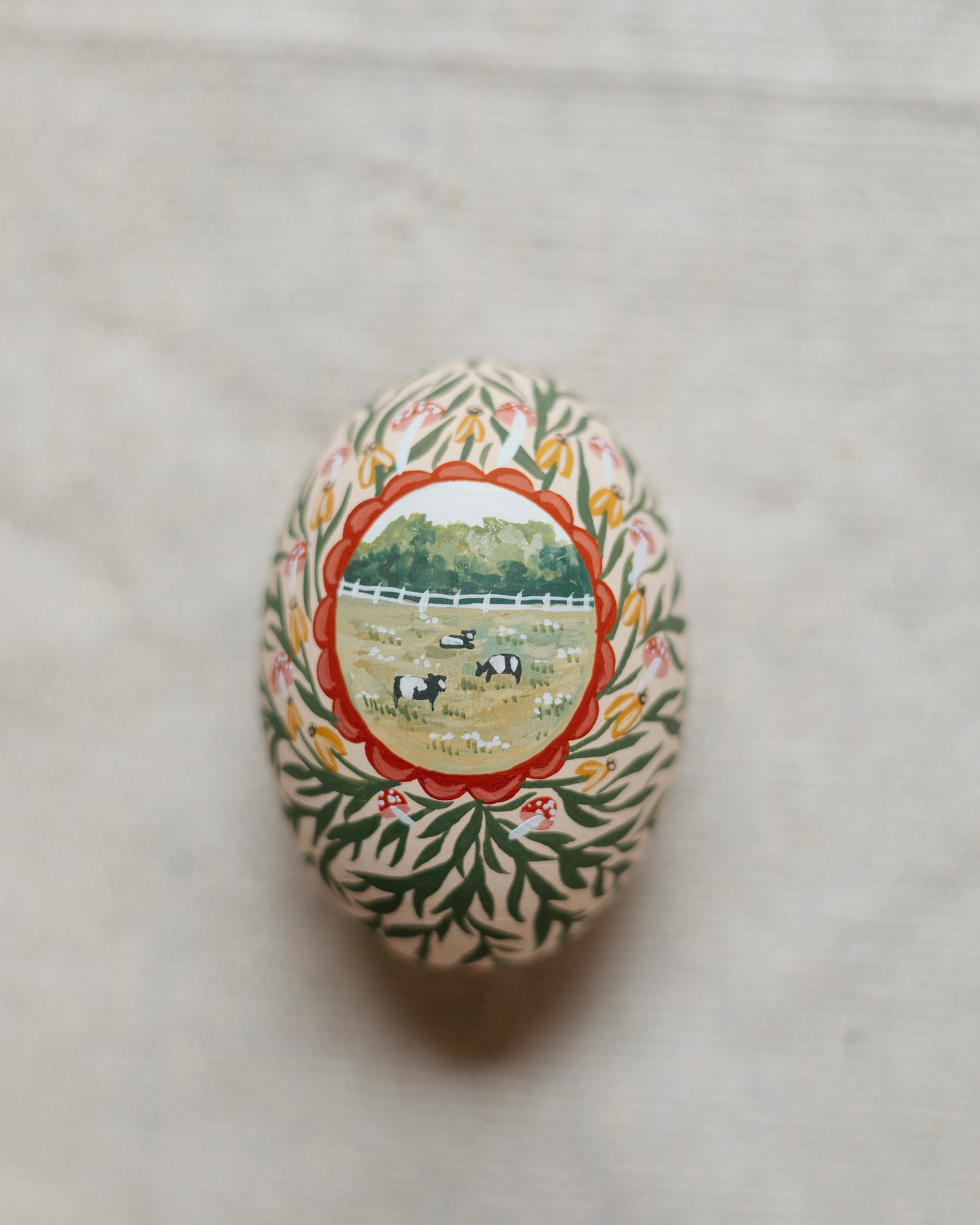 Heirloom Painted Egg- no. 53