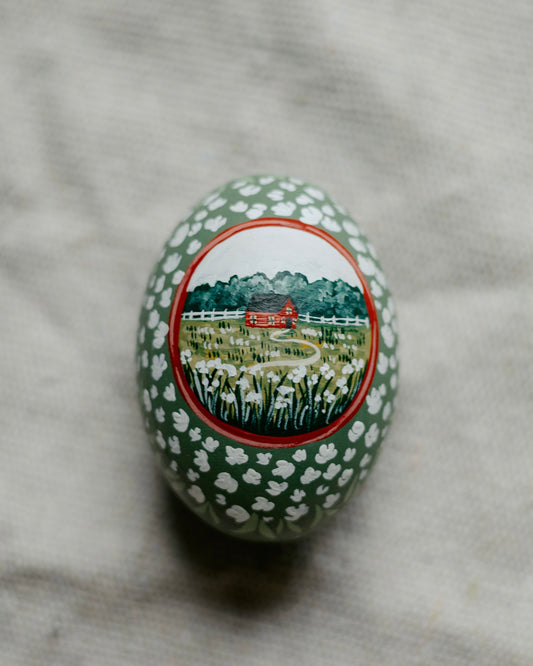 Heirloom Painted Egg- no. 24
