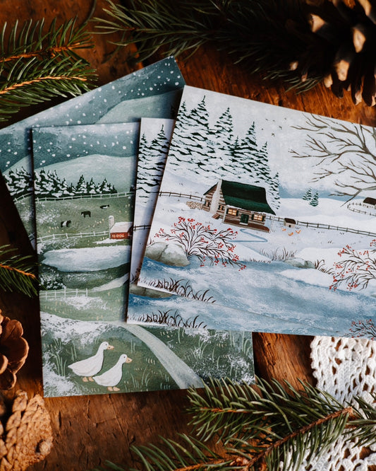 Winter Notecard Set