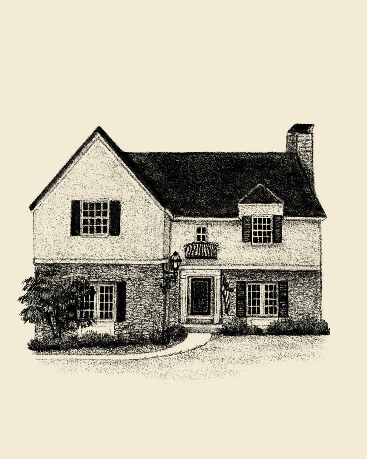Custom Homestead Sketch