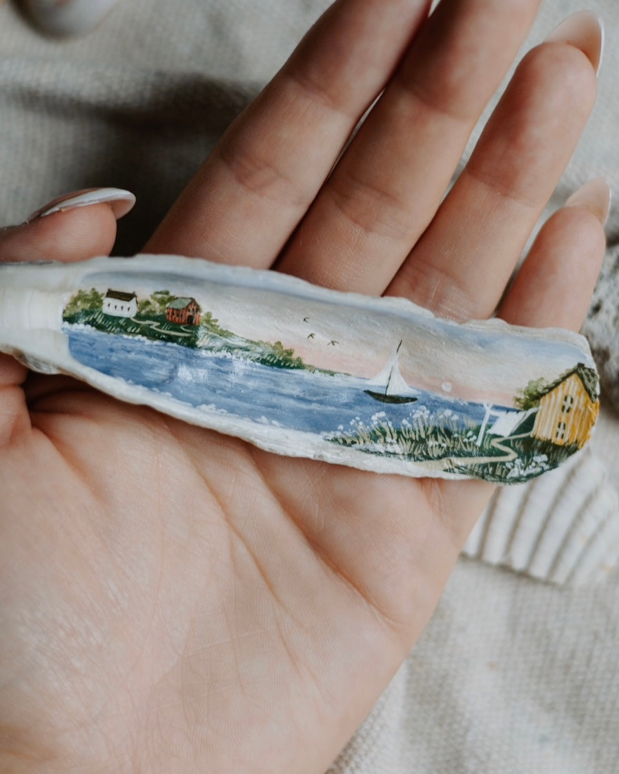 Painted Sea Shell