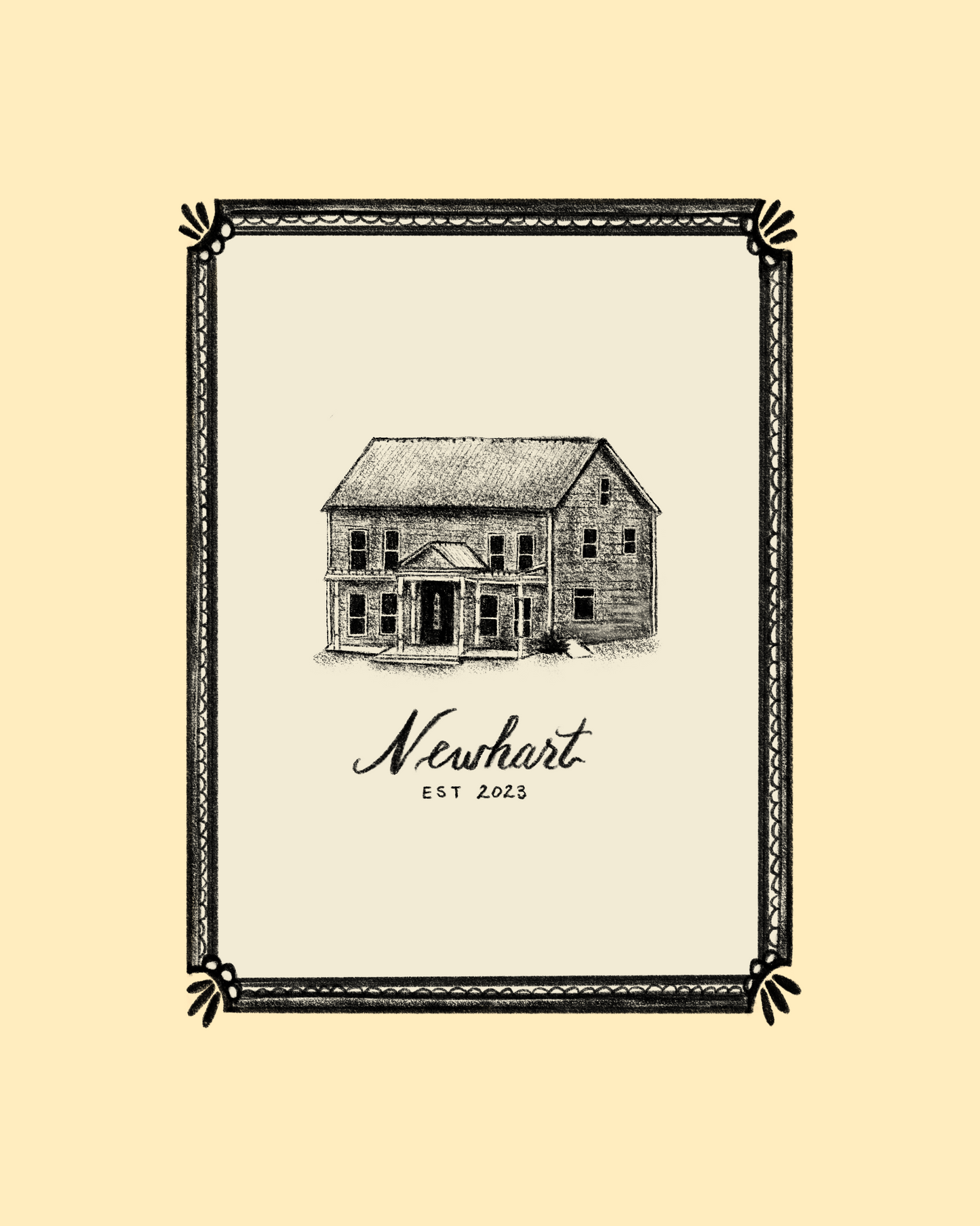 Custom Homestead Sketch