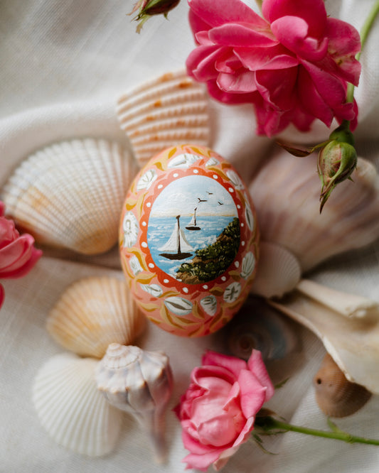 Heirloom Painted Egg- no. 1