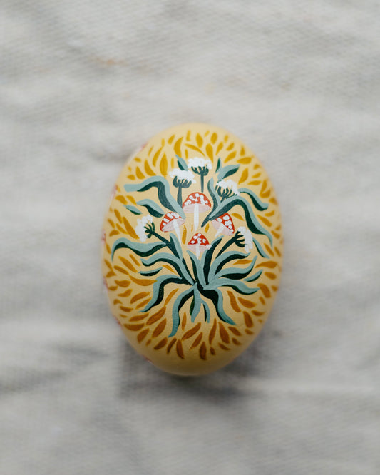 Heirloom Painted Egg- no. 9
