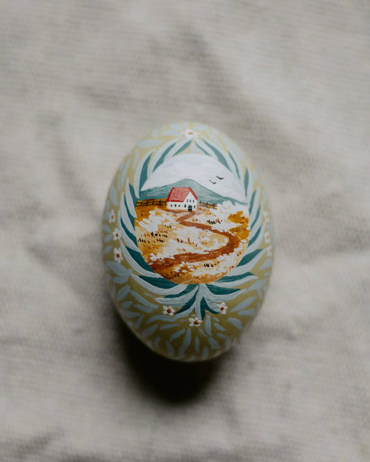 Heirloom Painted Egg- no. 18
