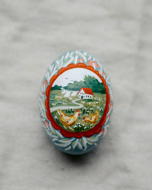 Heirloom Painted Egg- no. 8
