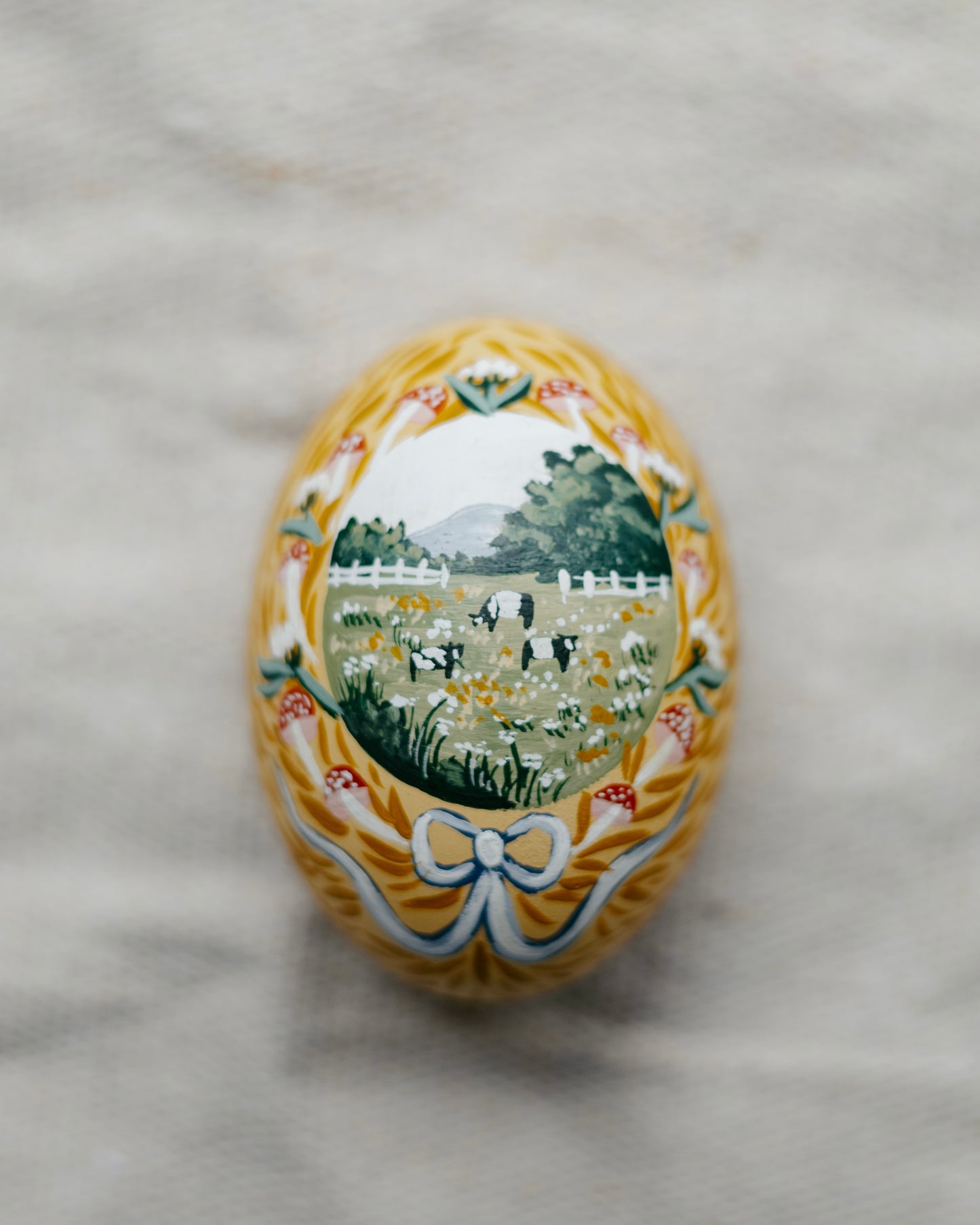 Heirloom Painted Egg- no. 9