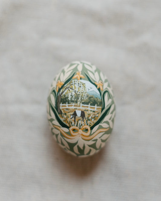 Heirloom Painted Egg- no. 58