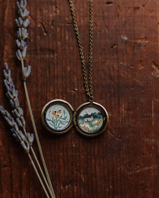 Vintage Inspired Locket no. 2