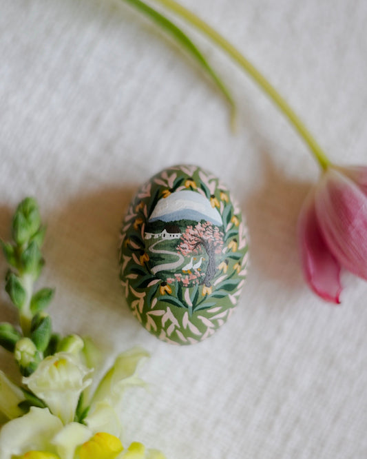 Heirloom Painted Egg- no. 6