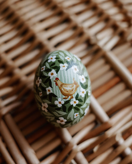 Heirloom Painted Egg- no. 6