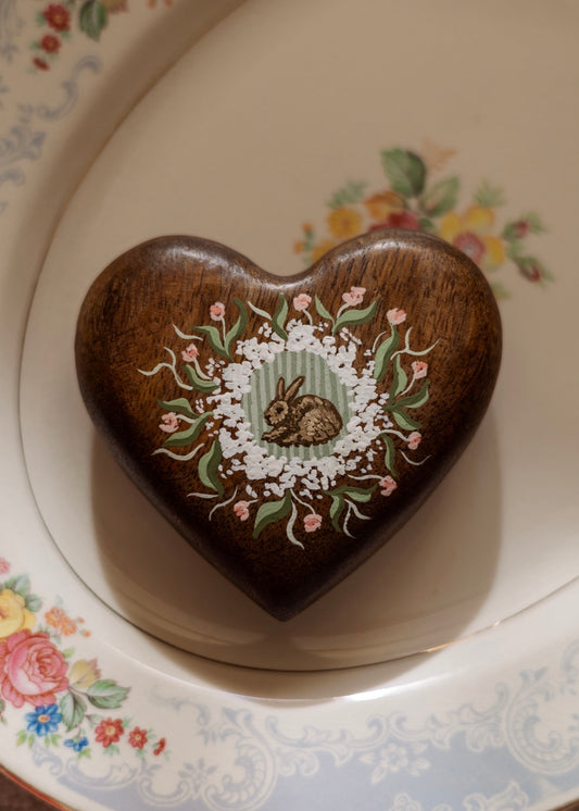 Heirloom Wooden Heart- no. 3