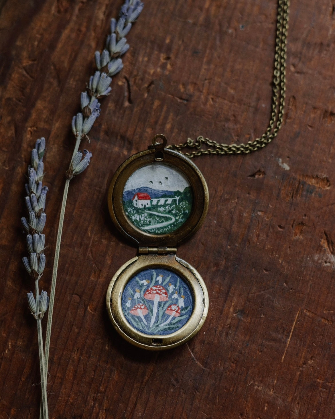 Vintage Inspired Locket no. 3