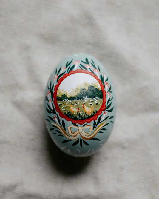 Heirloom Painted Egg- no. 36