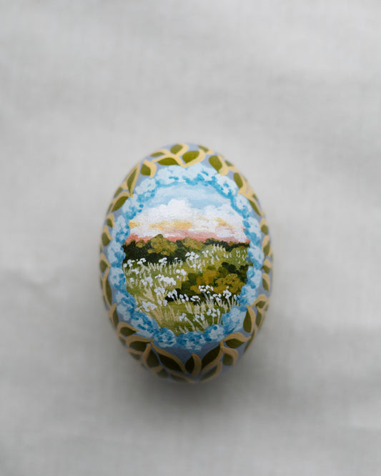 Heirloom Painted Egg- no. 28