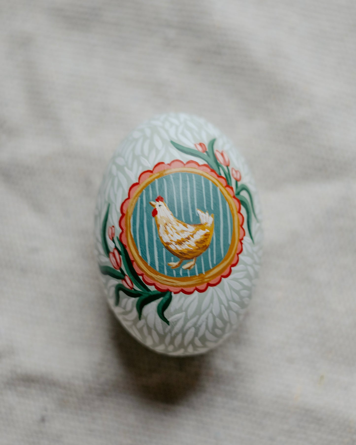 Heirloom Painted Egg- no. 33