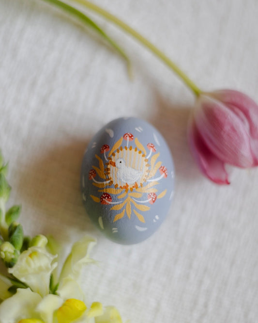 Heirloom Painted Egg- no. 9