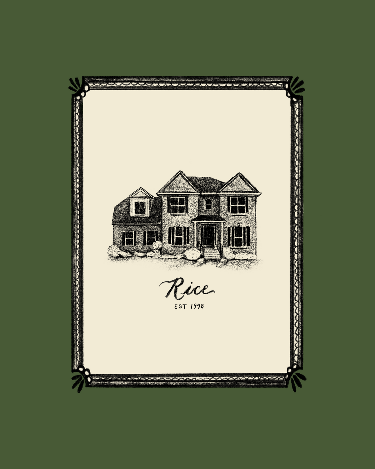 Custom Homestead Sketch