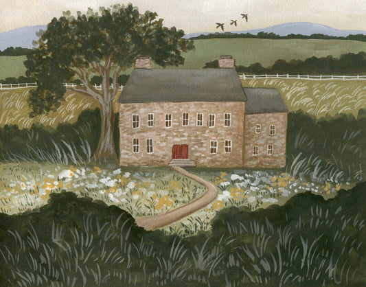 The Stone Cottage- Fine Art Print