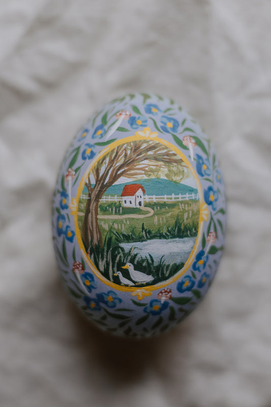 Heirloom Painted Egg- no. 6