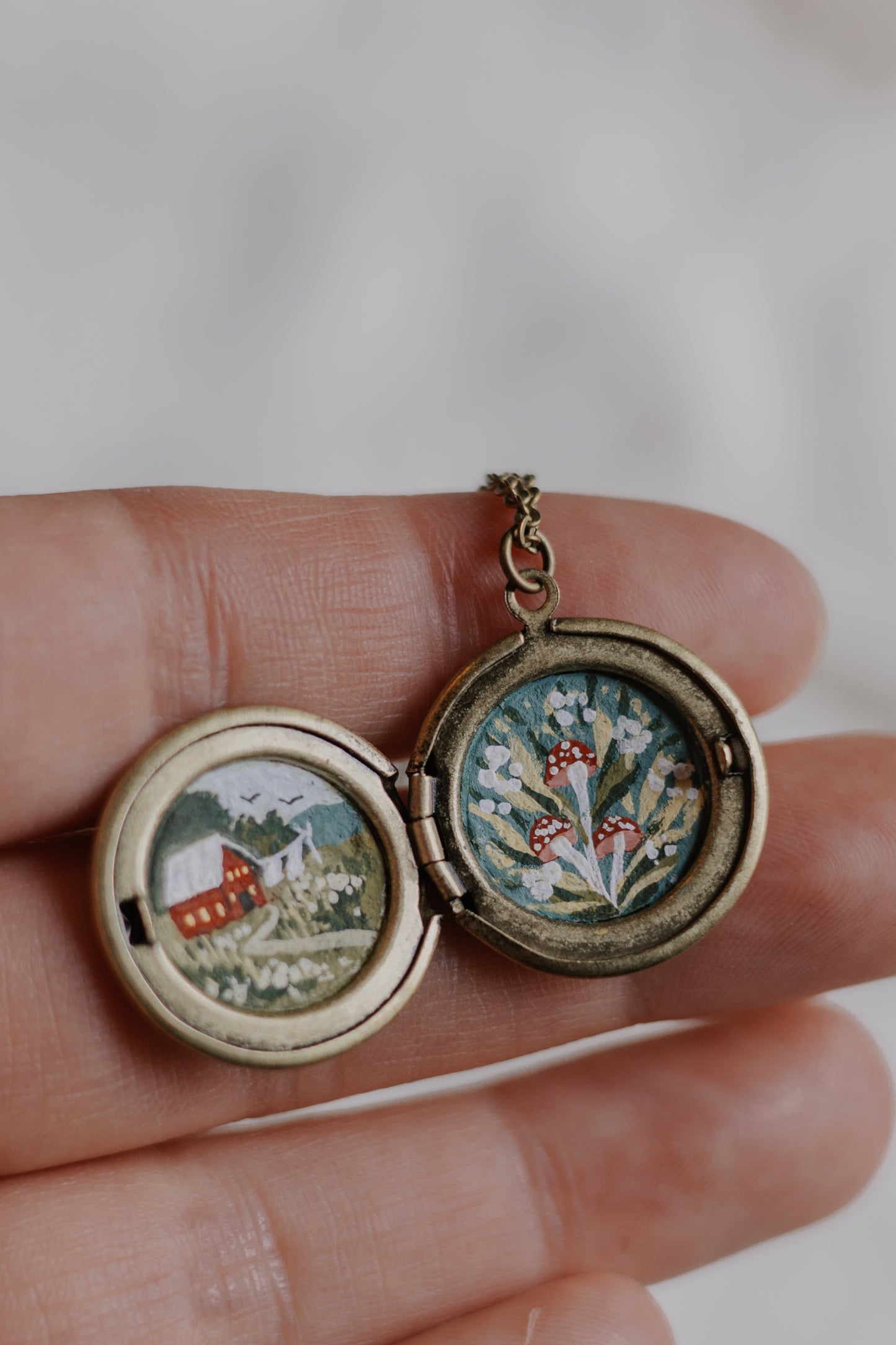 Vintage Inspired Locket no. 3