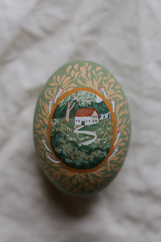 Heirloom Painted Egg- no. 10