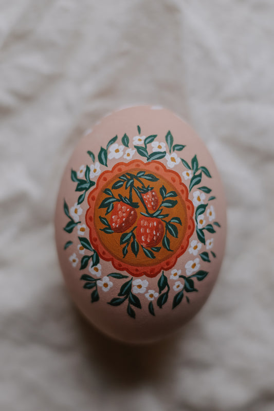 Heirloom Painted Egg- no. 7